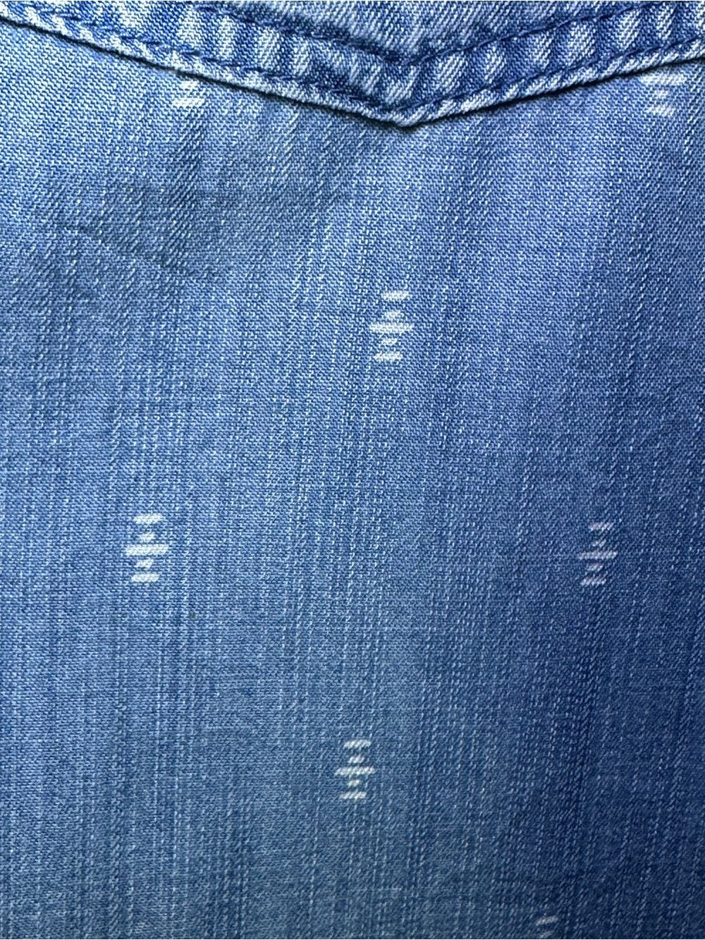 Cloth & Stone MaryLou Chambray Shirt Dress size Small Petite - Picture 6 of 11